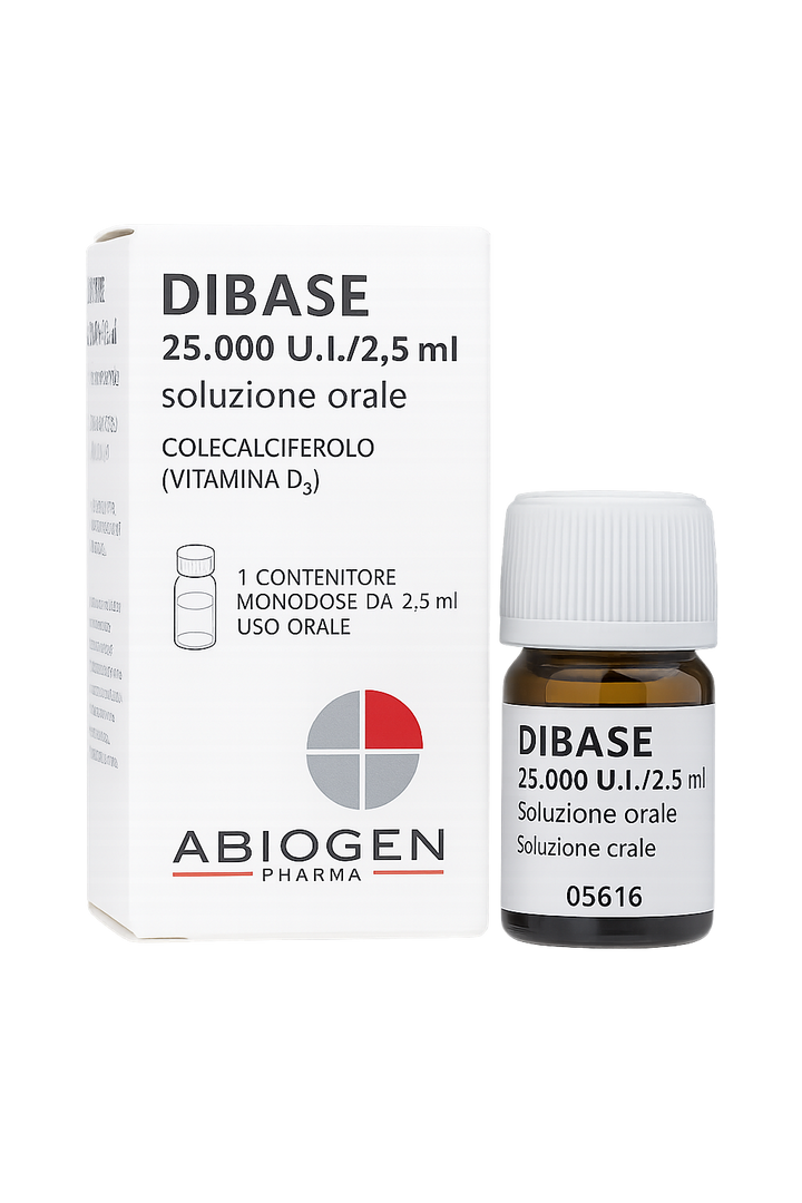 DIBASE - 25.000 U.I/2,5ml
